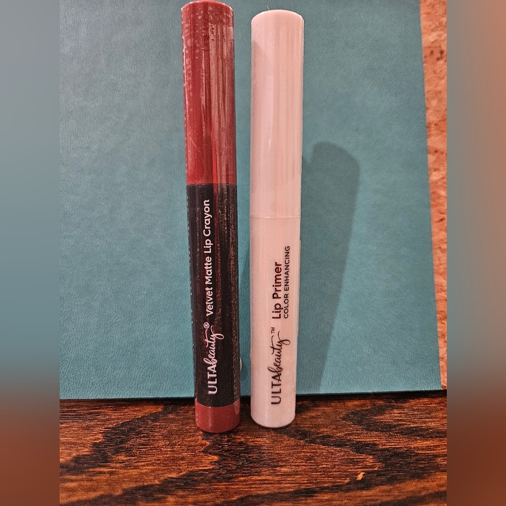 Ulta Beauty Newvelvet Matte Crayon And Lip Primer. New